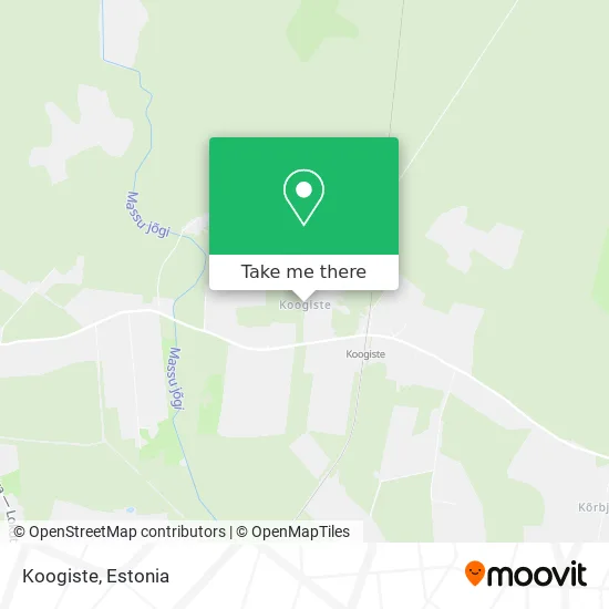 Карта Koogiste