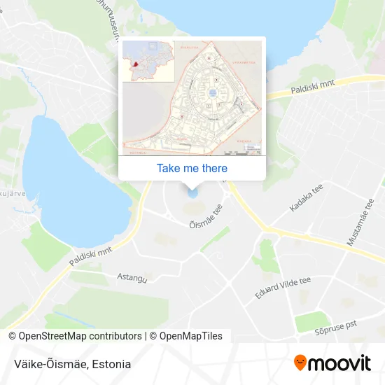 Väike-Õismäe map
