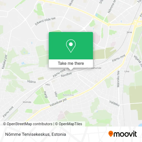 Nõmme Tervisekeskus map