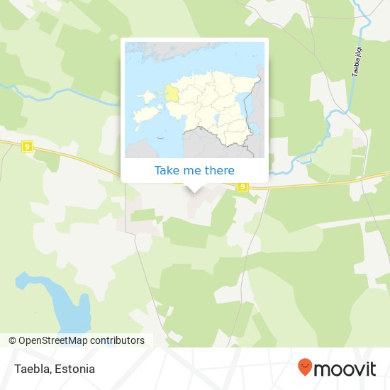 Taebla map