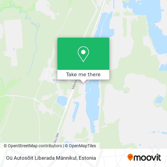 Карта Oü Autosõit Liberada Männikul