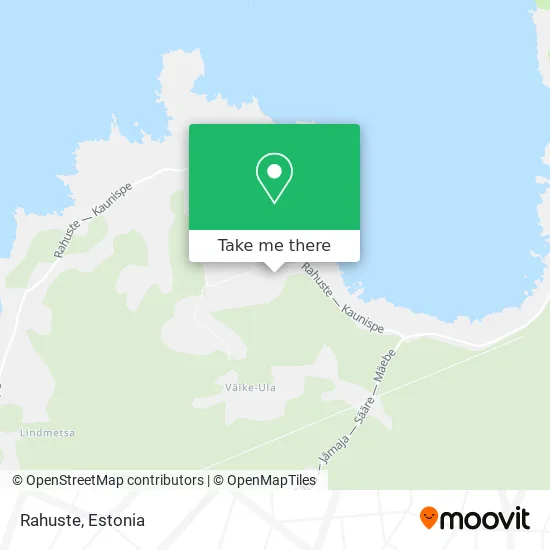 Карта Rahuste