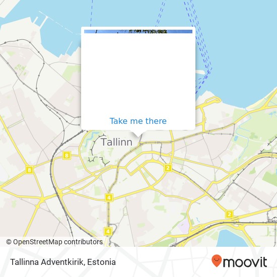 Tallinna Adventkirik map