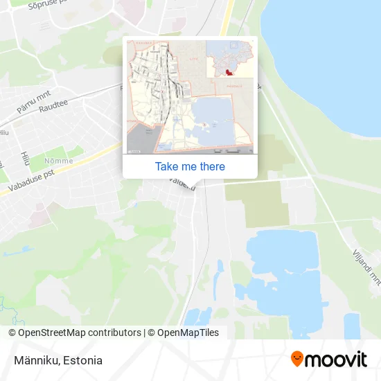 Карта Männiku