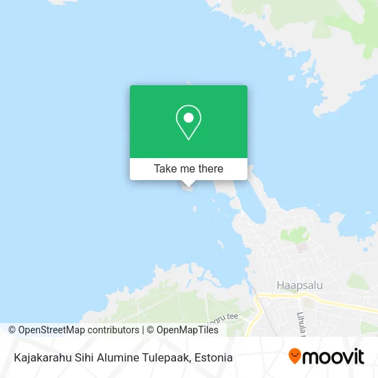 Kajakarahu Sihi Alumine Tulepaak map
