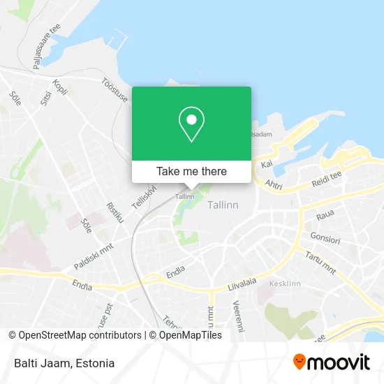 Карта Balti Jaam