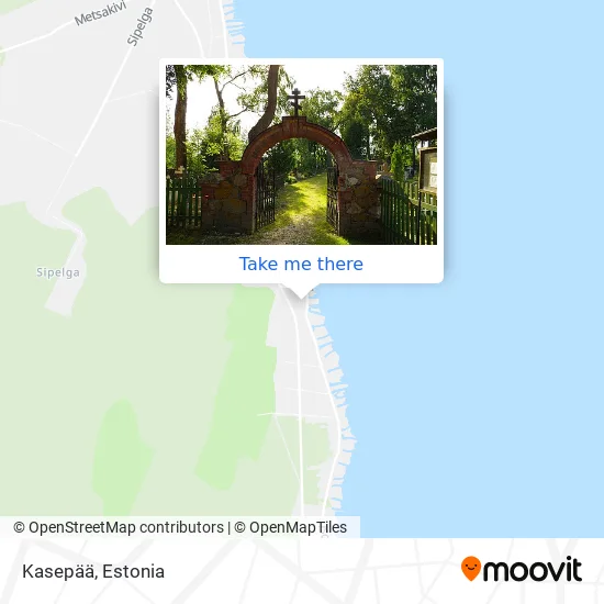 Карта Kasepää