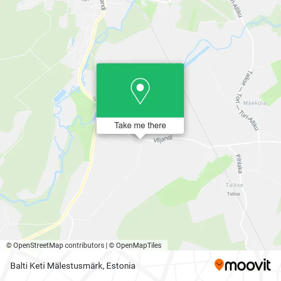 Balti Keti Mälestusmärk map