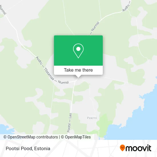 Pootsi Pood map