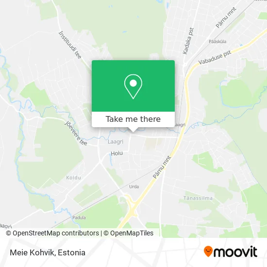 Карта Meie Kohvik