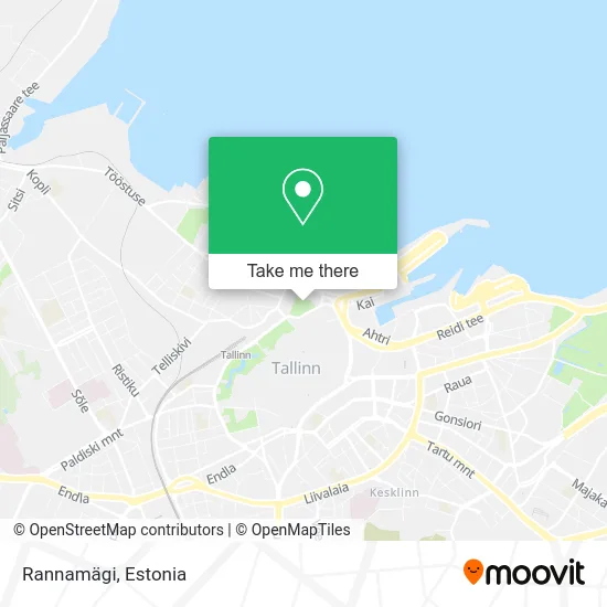 Карта Rannamägi