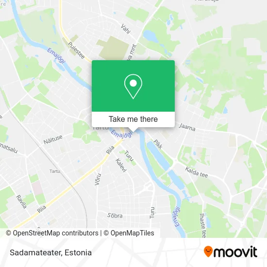 Карта Sadamateater