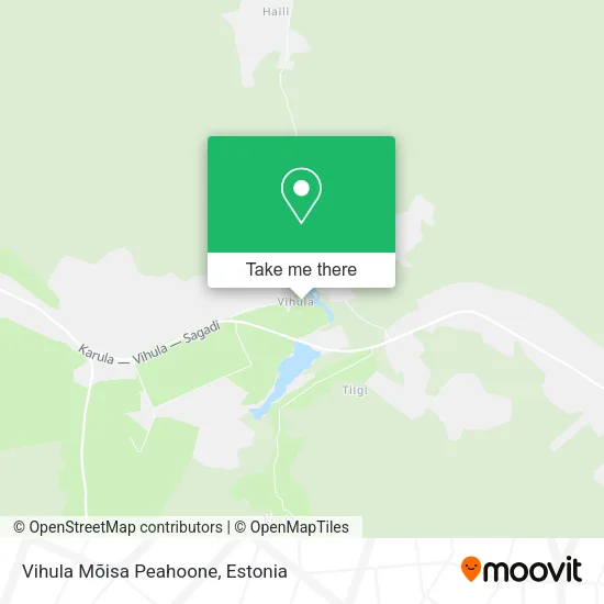 Карта Vihula Mõisa Peahoone