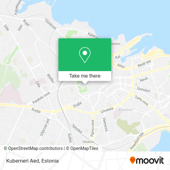 Карта Kuberneri Aed