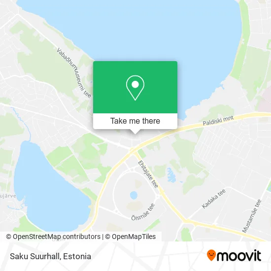 Saku Suurhall map