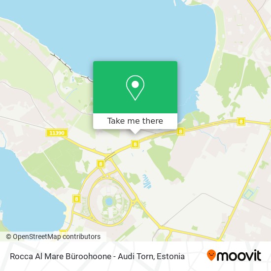 Rocca Al Mare Büroohoone - Audi Torn map