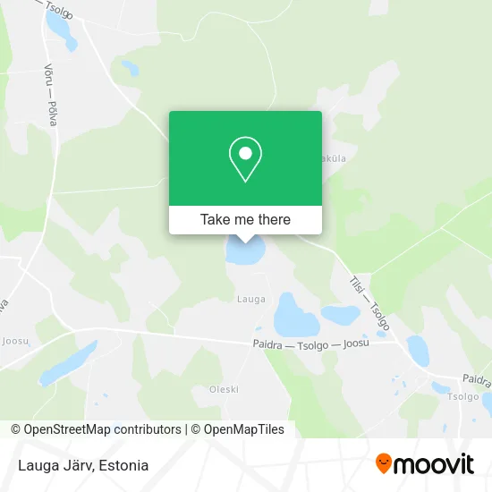 Lauga Järv map