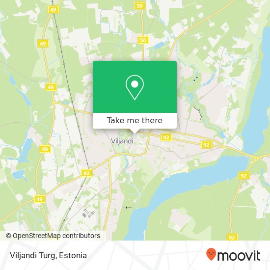 Viljandi Turg map