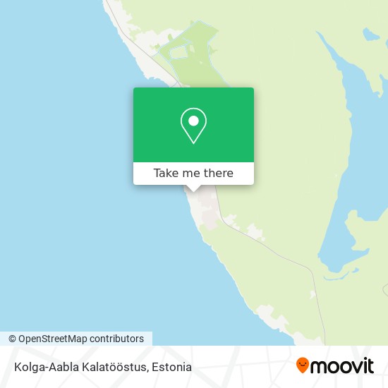 Карта Kolga-Aabla Kalatööstus