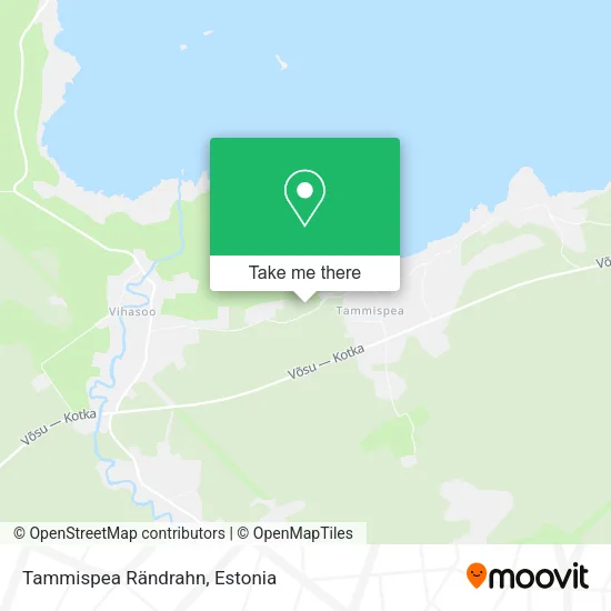 Карта Tammispea Rändrahn