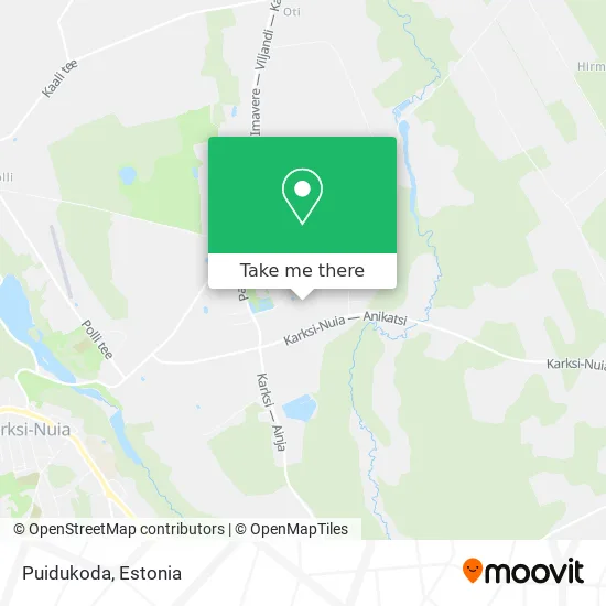 Карта Puidukoda