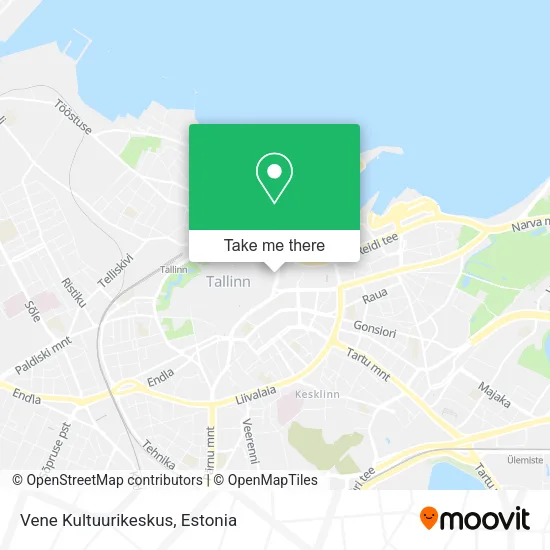 Карта Vene Kultuurikeskus