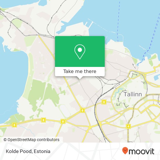 Kolde Pood map