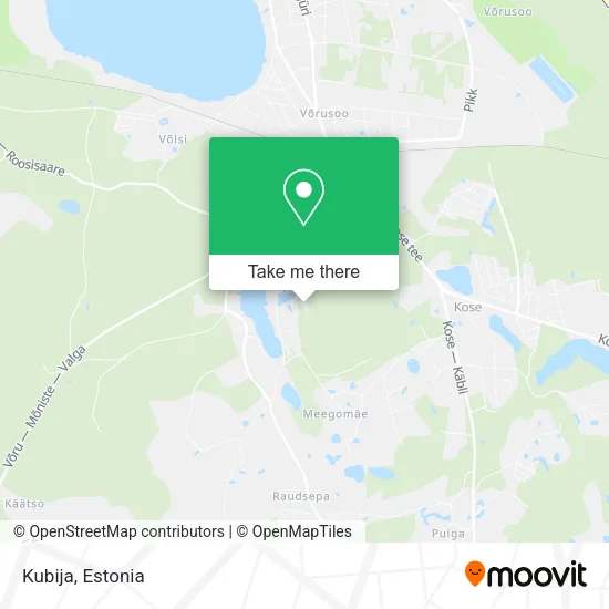 Kubija map