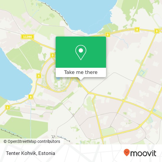 Tenter Kohvik map