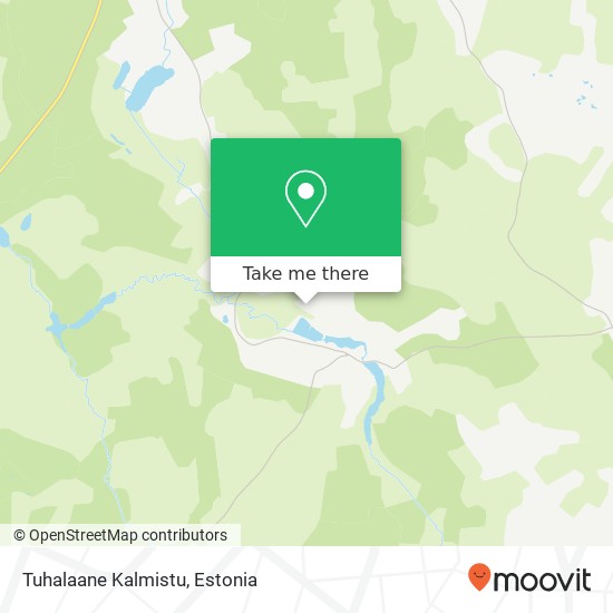 Карта Tuhalaane Kalmistu