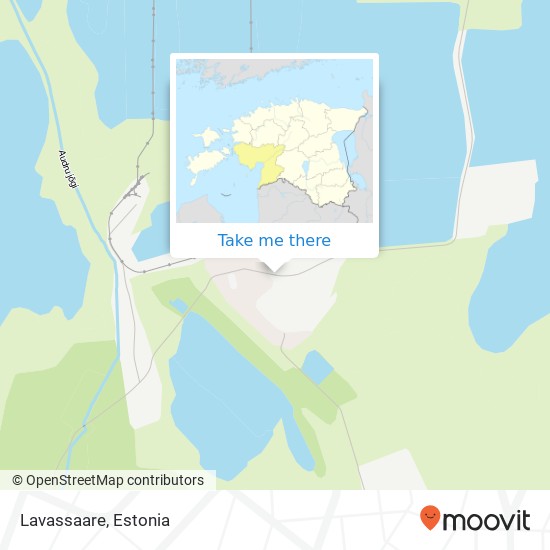 Карта Lavassaare