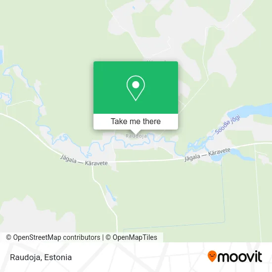 Raudoja map