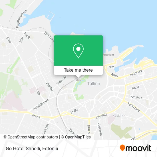 Карта Go Hotel Shnelli