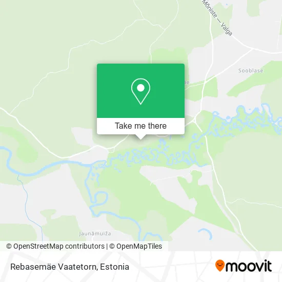 Карта Rebasemäe Vaatetorn