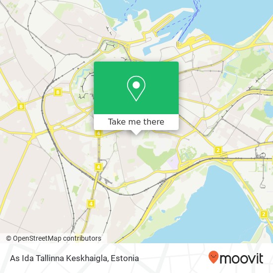 As Ida Tallinna Keskhaigla map