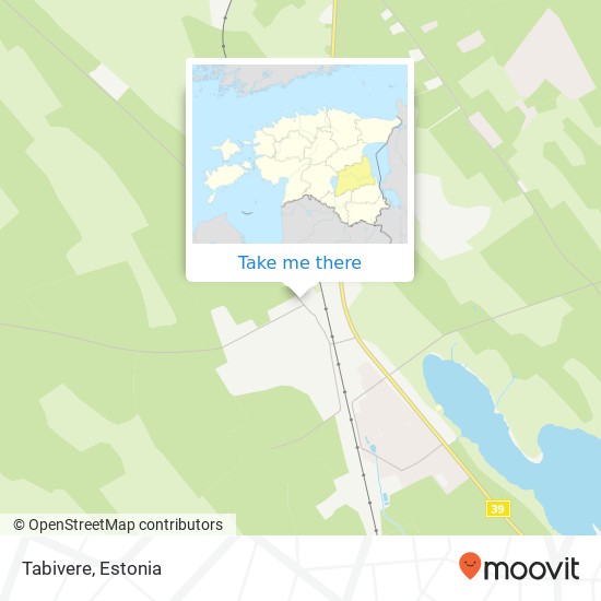 Tabivere map