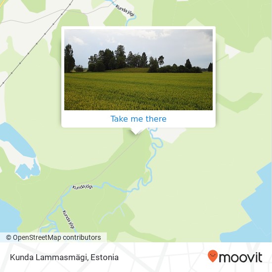 Карта Kunda Lammasmägi
