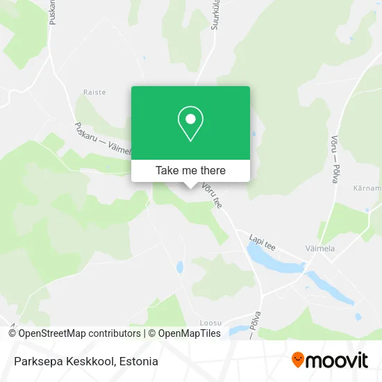 Parksepa Keskkool map