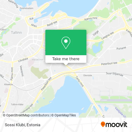 Карта Sossi Klubi