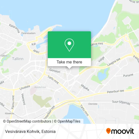 Vesivärava Kohvik map