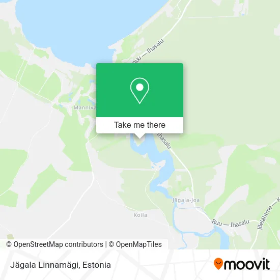 Jägala Linnamägi map