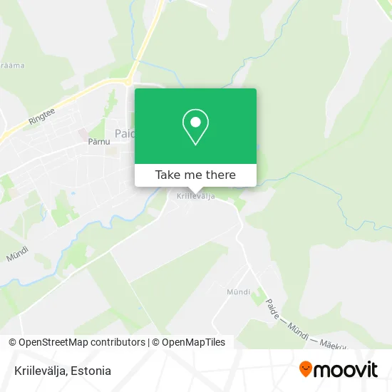 Карта Kriilevälja