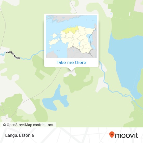 Карта Langa