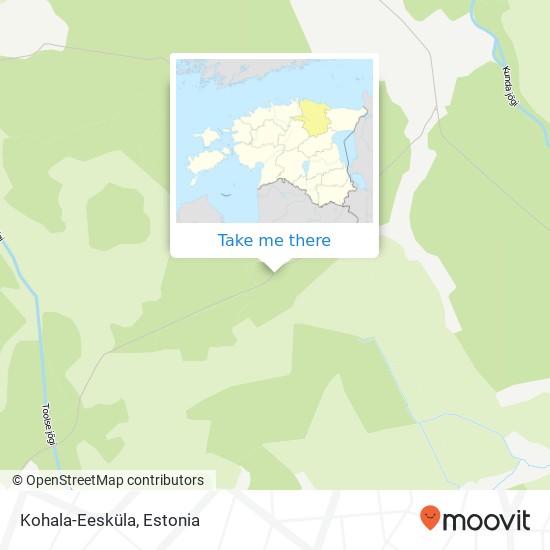 Kohala-Eesküla map