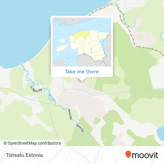Карта Türisalu