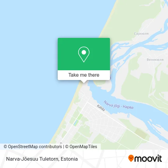 Narva-Jõesuu Tuletorn map