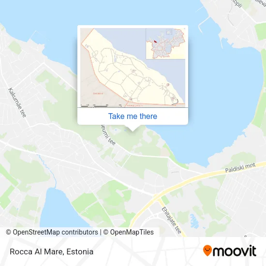 Карта Rocca Al Mare