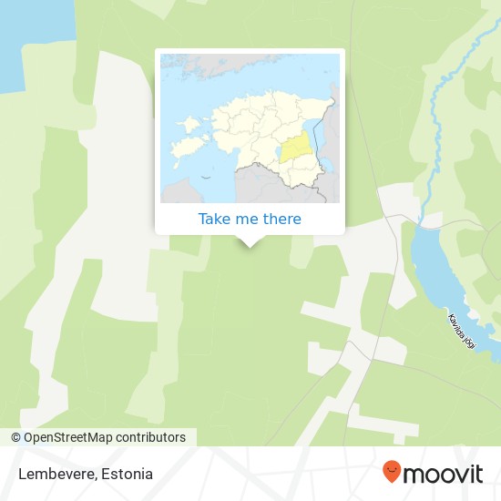 Lembevere map