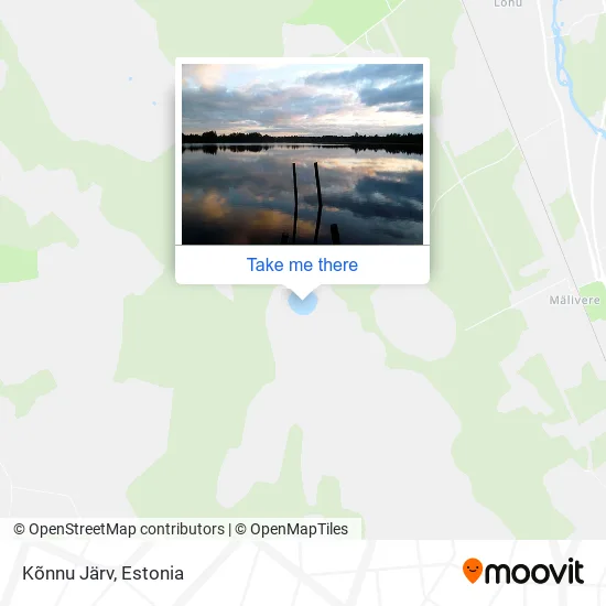 Карта Kõnnu Järv