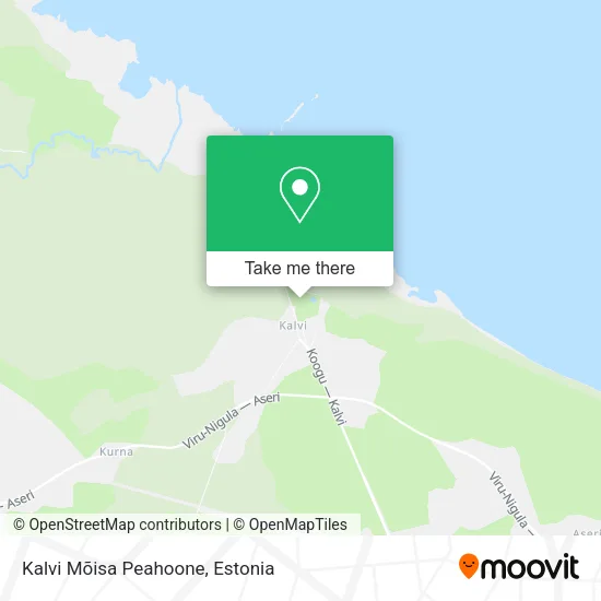 Карта Kalvi Mõisa Peahoone
